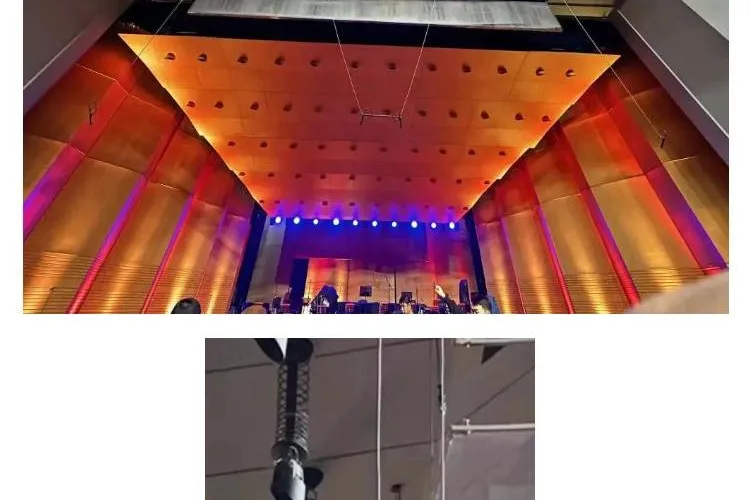 XD 系列在保利剧院录音现场的安装记录